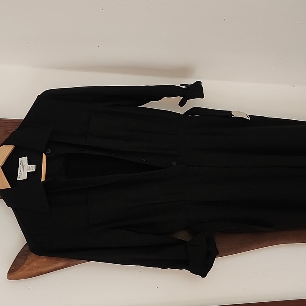 Vintage Emanuel Ungara jumpsuit. Black. 6/40 Petite